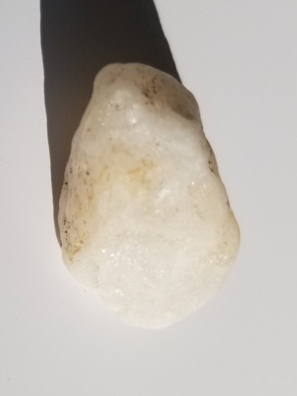 Unvarnished Rock Specimen - Milky Quartz, Medium